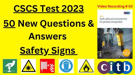 cscs card test is it hard|cscs signs and meanings.